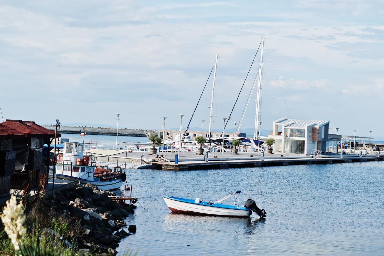 Fishing Flowing Wells Resort and Marina on Lake Texoma