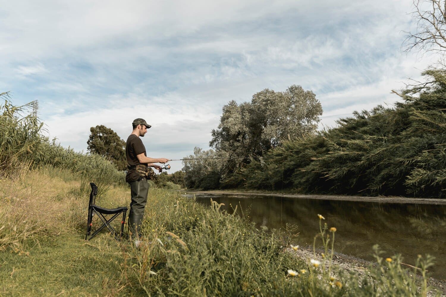 Fishing Cypress Bend Park on the Guadalupe River