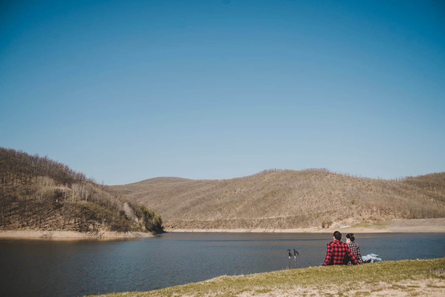 Fishing Willow Creek Reservoir Near Granby, Colorado