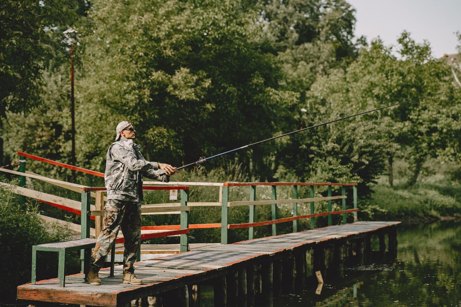 Fishing Clovelly Canal in Lafourche Parish